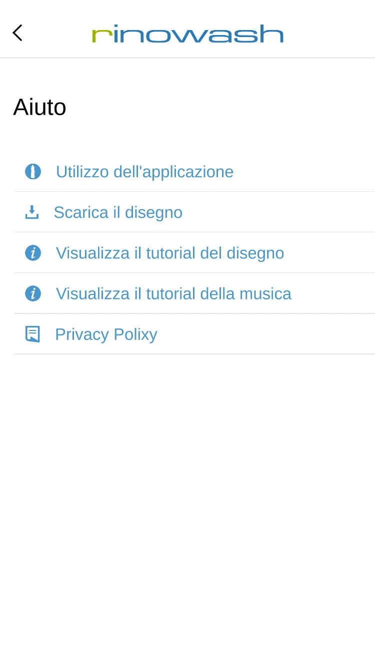 RinoAPP screenshot